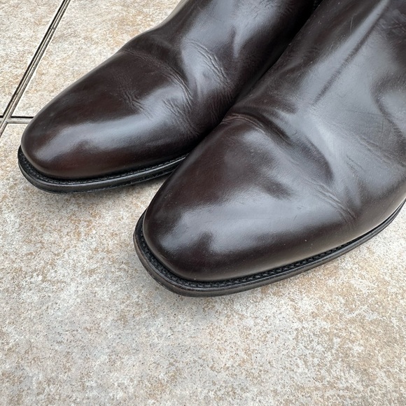 Prada Brown Chelsea Boots - Picture 11 of 12